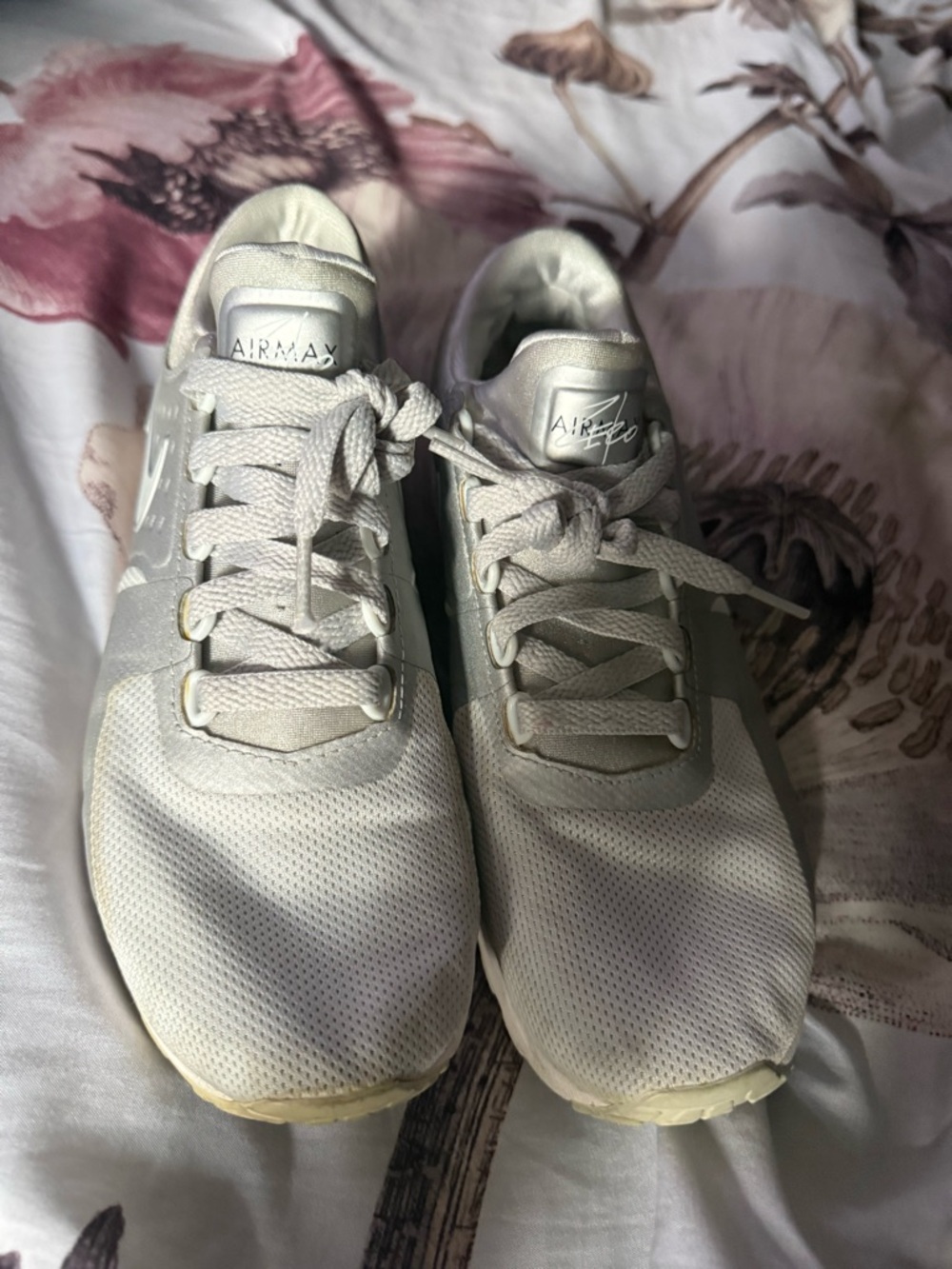 Nike Women's Air Max Mesh Sneakers in Light Cream
